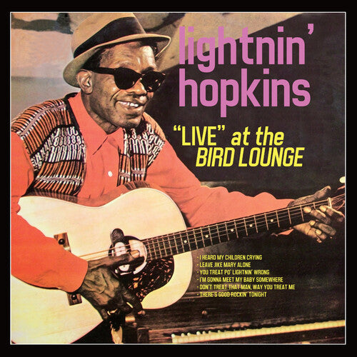 HOPKINS,LIGHTNIN' - AT THE BIRD LOUNGE (Red VINYL LP) | NEW Mint (M) Mint (M) - BLUES *NEW/COLOR*