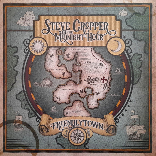 Steve Cropper & The Midnight Hour - Friendlytown (GREEN MARBLE VINYL) | Mint (M) Mint (M) - BLUES *NEW/COLOR*
