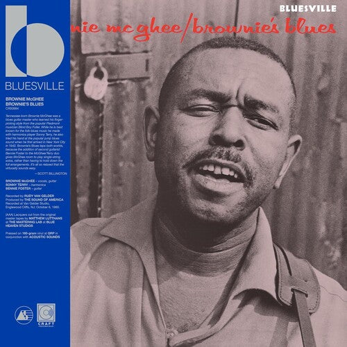 Brownie McGhee - (PRESALE 11/20/26) Brownie's Blues (Bluesville Acoustic Sounds Series)(180G VINYL LP) | NEW - BLUES *NEW*