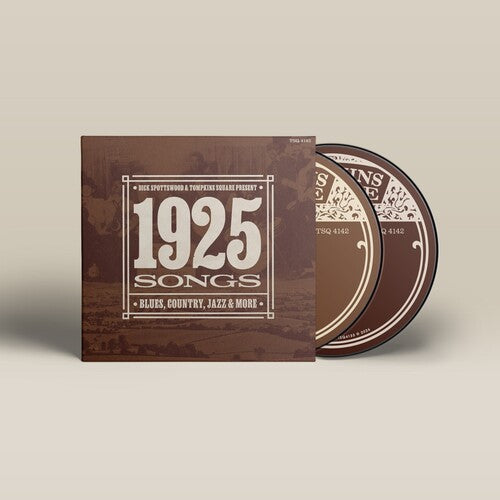 Various Artists - (PRESALE 6/19/26) Dick Spottswood and Tompkins Square Present ... 1925 Songs (2xCD) | Mint (M) Mint (M) - BLUES *NEW*