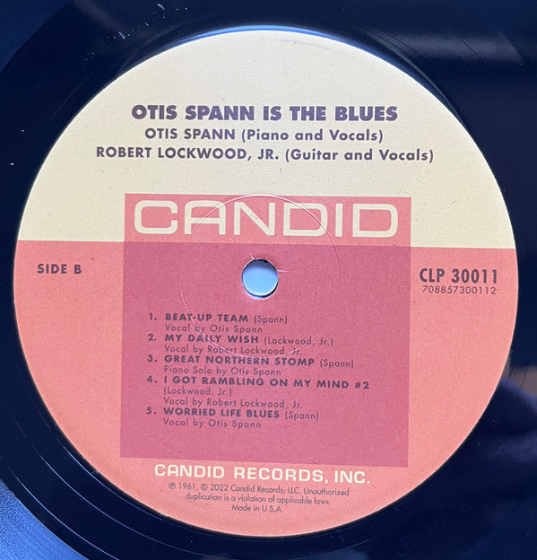 Otis Spann Is The Blues | Mint (M) Mint (M) - BLUES *NEW*