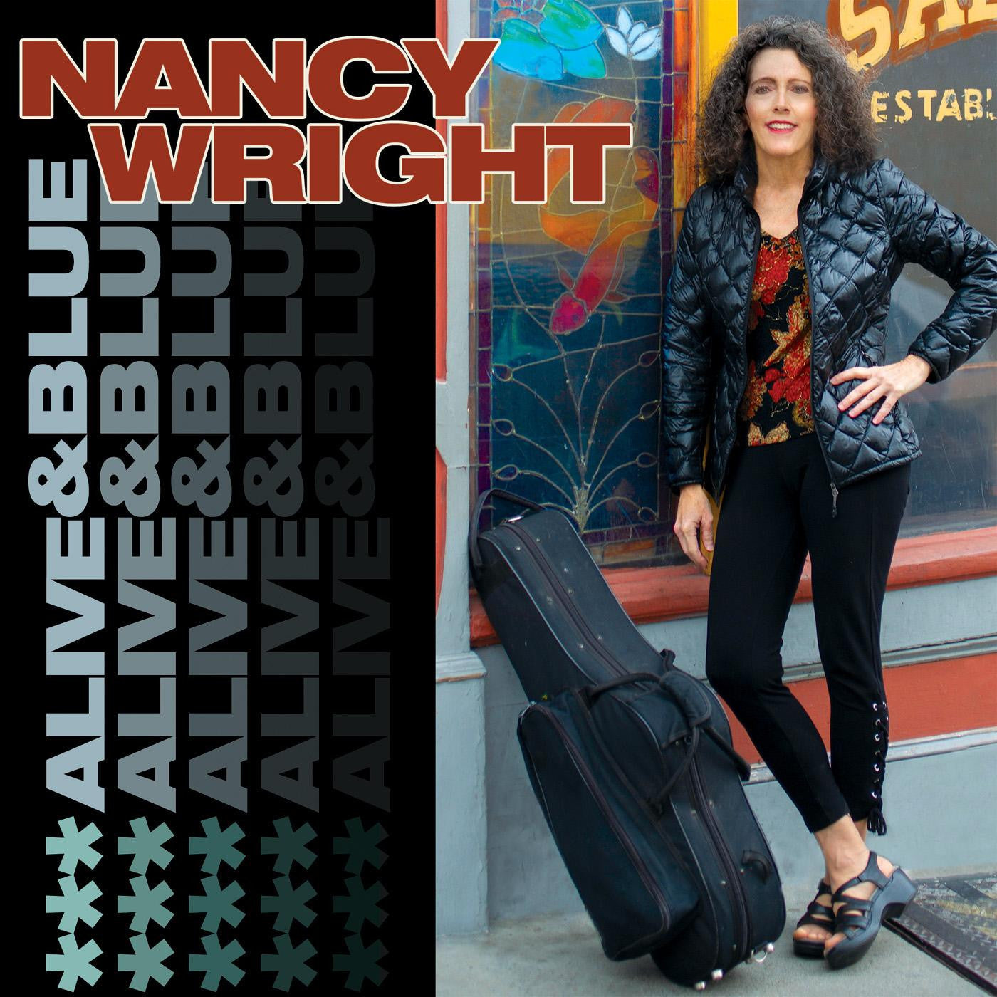 Wright, Nancy - Alive & Blue (CD) | Mint Mint - BLUES *NEW*