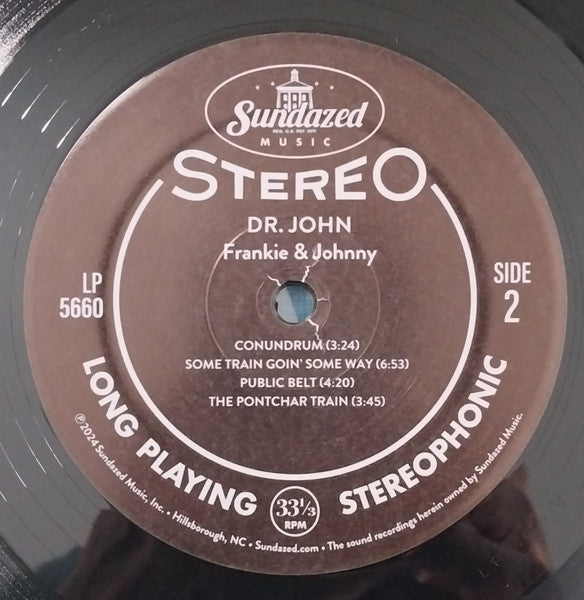 Dr. John - Frankie & Johnny | Mint (M) Mint (M) - BLUES *NEW*