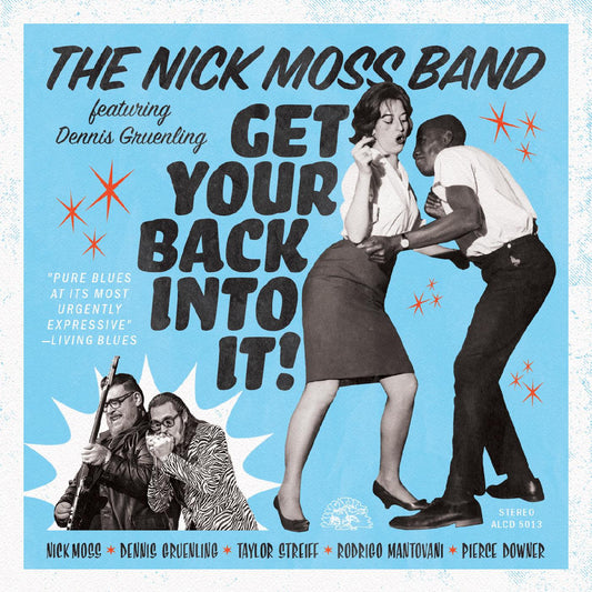 Nick Moss Band / Dennis Gruenling - Get Your Back Into It (TRANSLUCENT RED VINYL) | - BLUES *NEW*