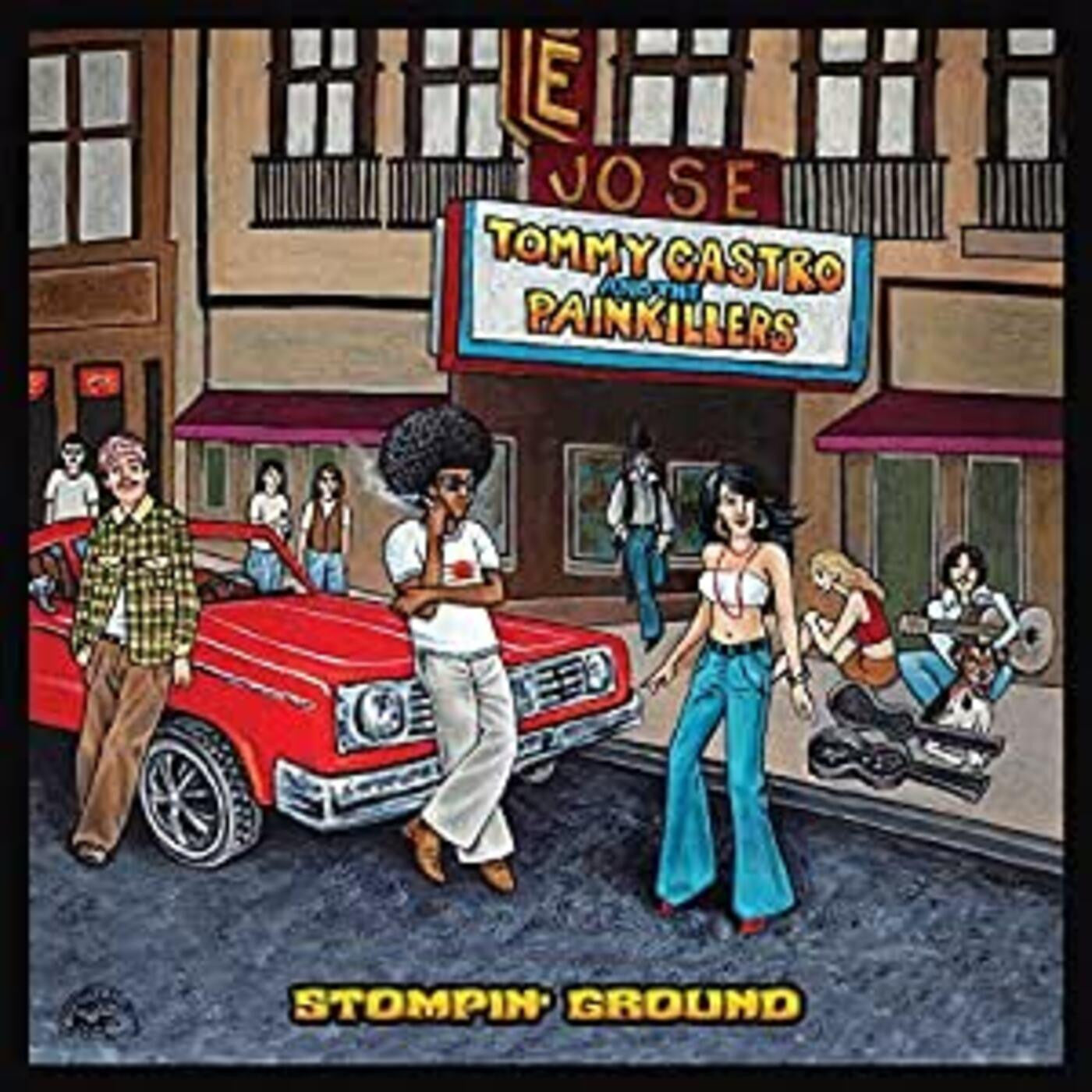Castro, Tommy & The Painkillers - Stompin' Ground (CD) | - BLUES *NEW*