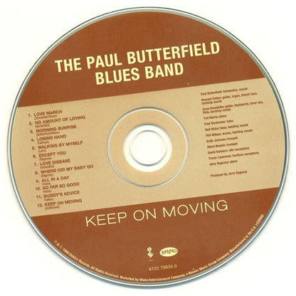 BUTTERFIELD BLUES BAND - (PRESALE 6/26/26) Keep On Moving (SACD) | Mint (M) Mint (M) - BLUES *NEW*