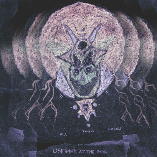 Lightning At The Door (PINK W BLUE SWIRLS VINYL) | Mint (M) Mint (M) - BLUES *SEALED/COLOR*