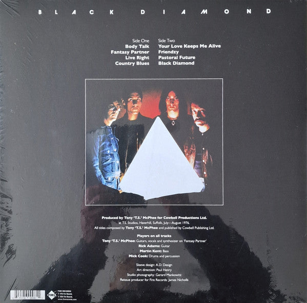 The Groundhogs Black Diamond LP Mint (M) Mint (M)