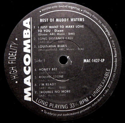 The Best Of Muddy Waters (VINYL) | Mint (M) Mint (M) - BLUES *SEALED*