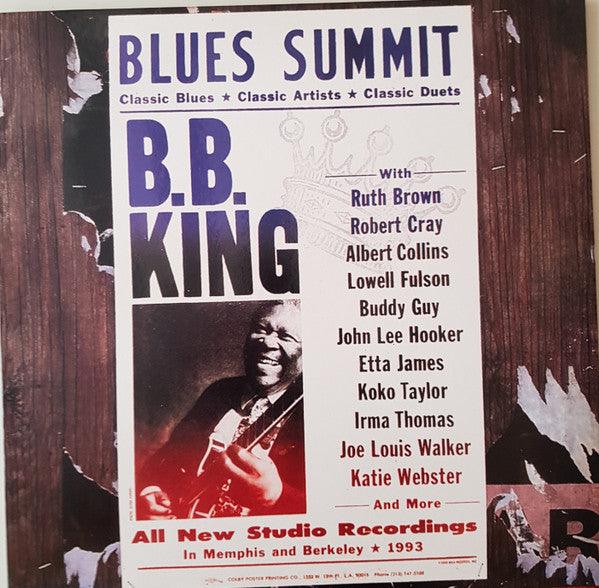 B.B. King - Blues Summit (VINYL REISSUE) | Mint (M) Mint (M) - BLUES *SEALED*