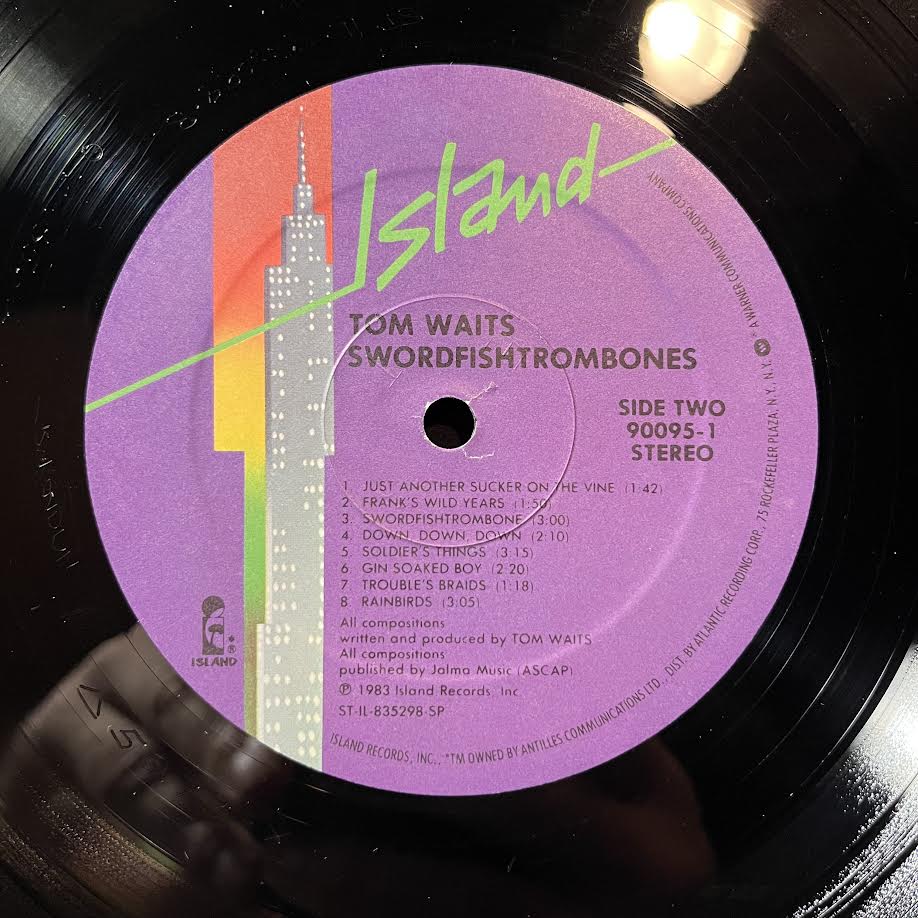 Swordfishtrombones (VINYL) | Excellent+ (EX+) Excellent (EX) - BLUES / USED *EXCELLENT+*