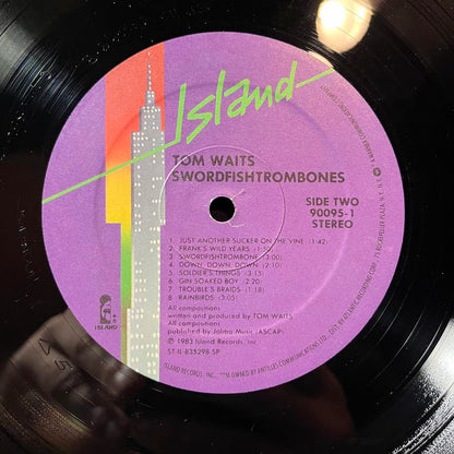 Swordfishtrombones (VINYL) | Excellent+ (EX+) Excellent (EX) - BLUES / USED *EXCELLENT+*