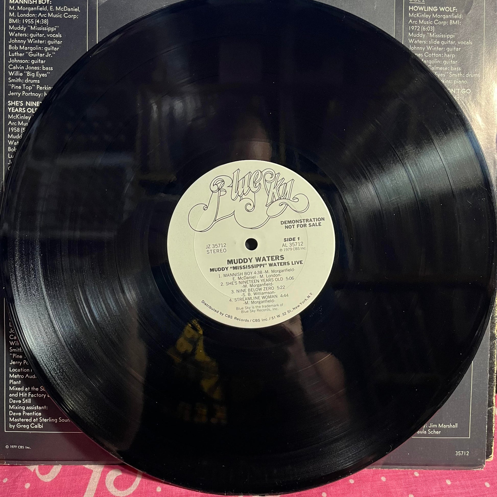 Muddy Waters - Muddy "Mississippi" Waters Live *SIGNED/PROMO* | - BLUES / USED *EXCELLENT+*