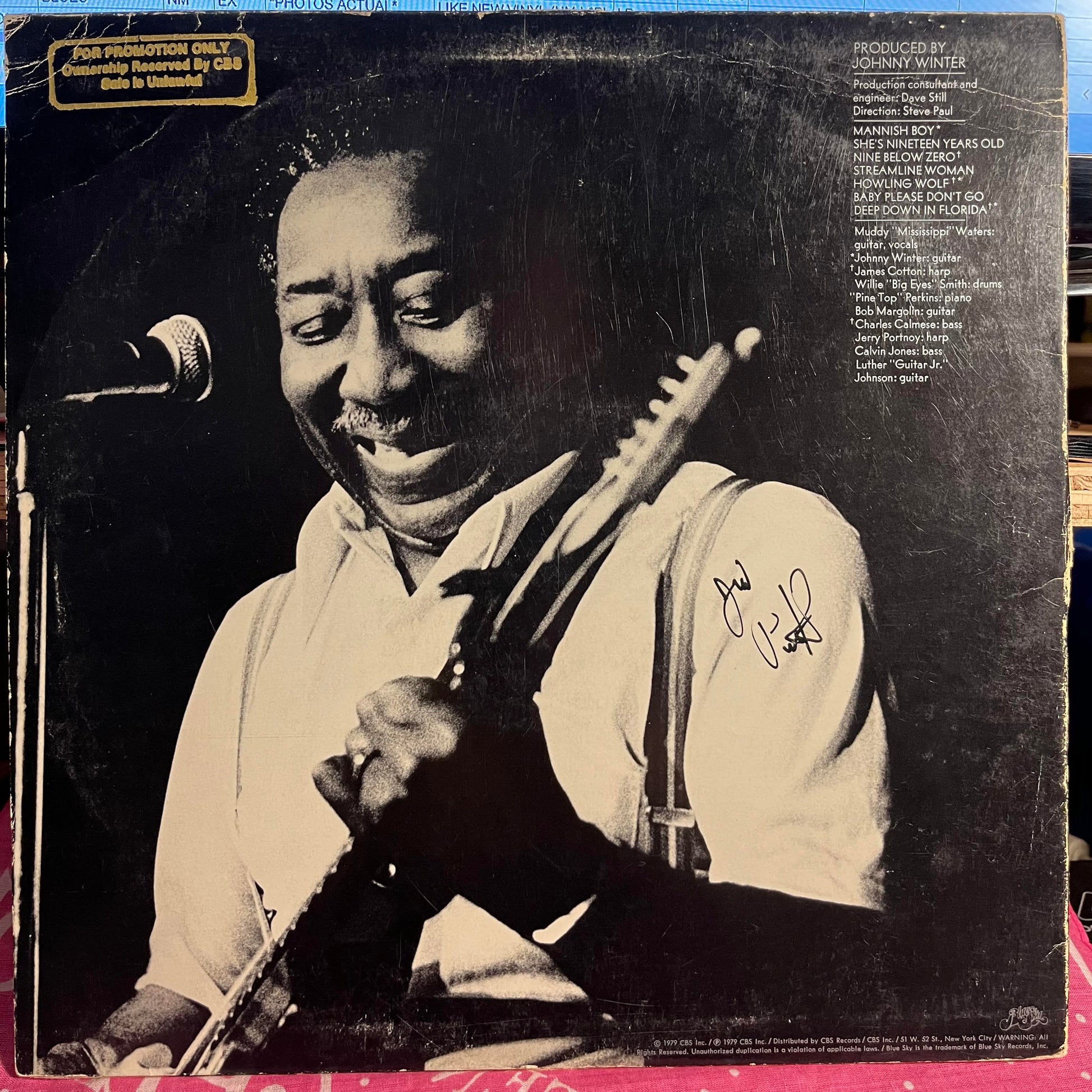 Muddy Waters - Muddy "Mississippi" Waters Live *SIGNED/PROMO* | - BLUES / USED *EXCELLENT+*