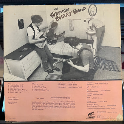 The Stephen Barry Band - Live | Excellent (EX) Excellent (EX) - BLUES / USED *EXCELLENT+*