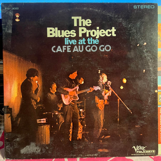 The Blues Project - Live At The Cafe Au Go Go *STEREO* | Excellent (EX) Excellent (EX) - BLUES / USED *EXCELLENT+*