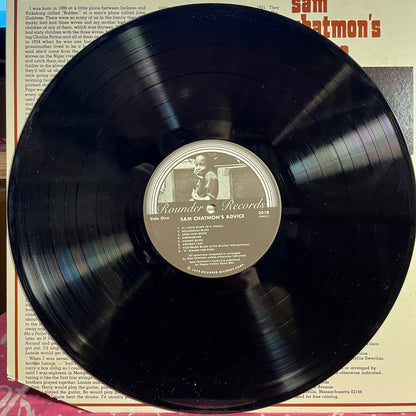 Sam Chatmon - Sam Chatmon's Advice | Excellent (EX) Excellent (EX) - BLUES / USED *EXCELLENT+*
