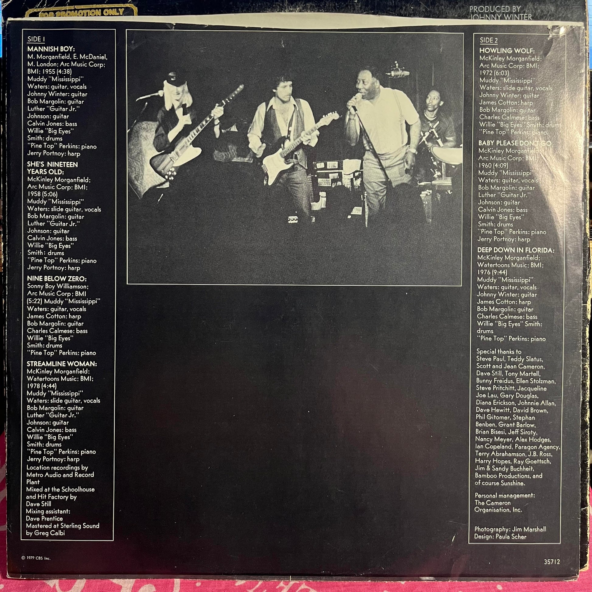 Muddy Waters - Muddy "Mississippi" Waters Live *SIGNED/PROMO* | - BLUES / USED *EXCELLENT+*