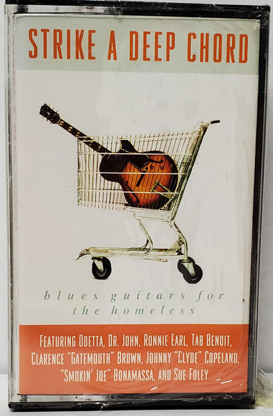 Strike A Deep Chord: Blues Guitars For The Homeless (CASS) | Excellent+ (EX+) Excellent+ (EX+) - BLUES / USED *EXCELLENT+*