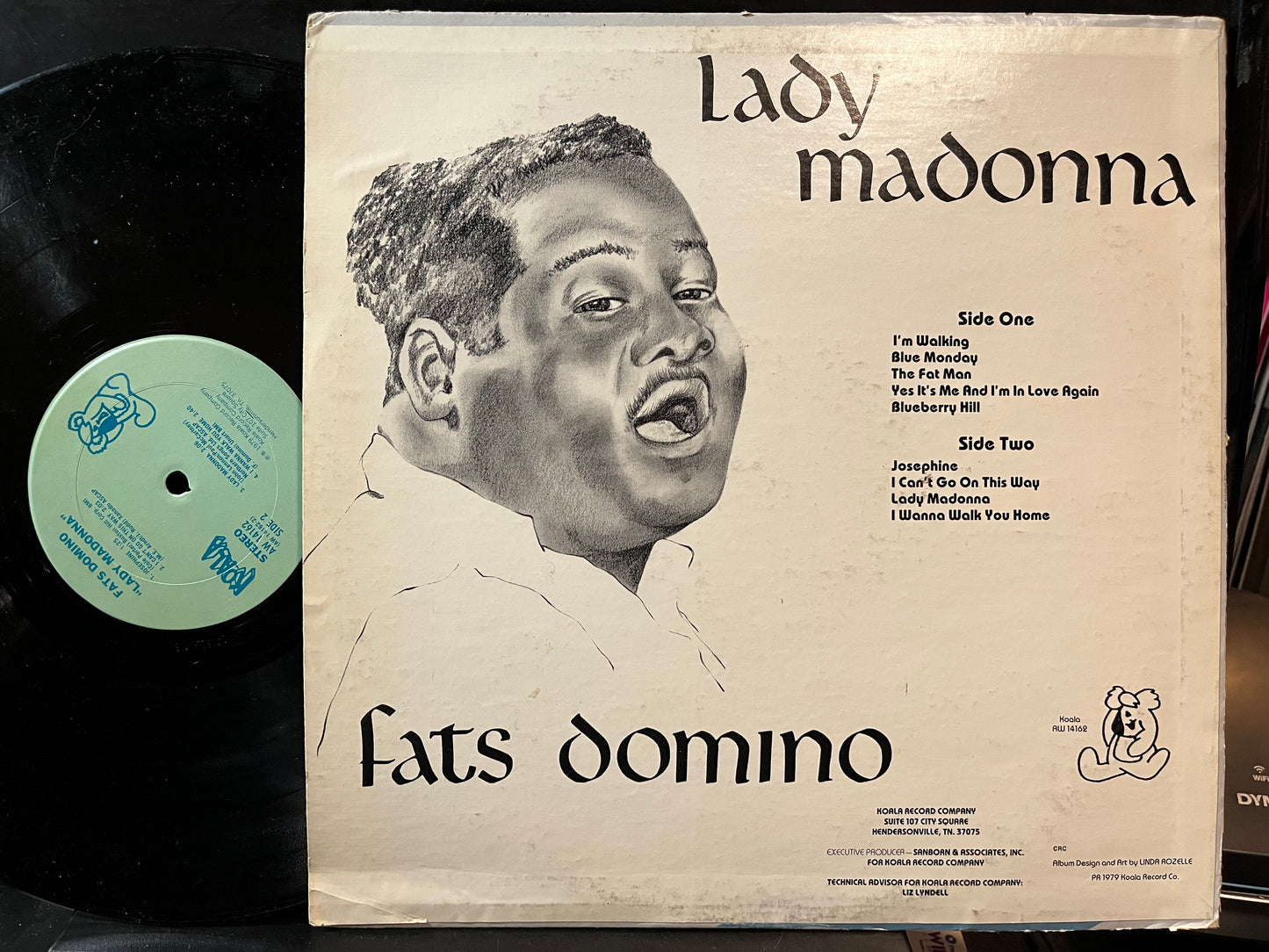 Fats Domino - Lady Madonna (VINYL) | Excellent+ (EX+) Very Good Plus (VG+) - BLUES / USED *EXCELLENT+*