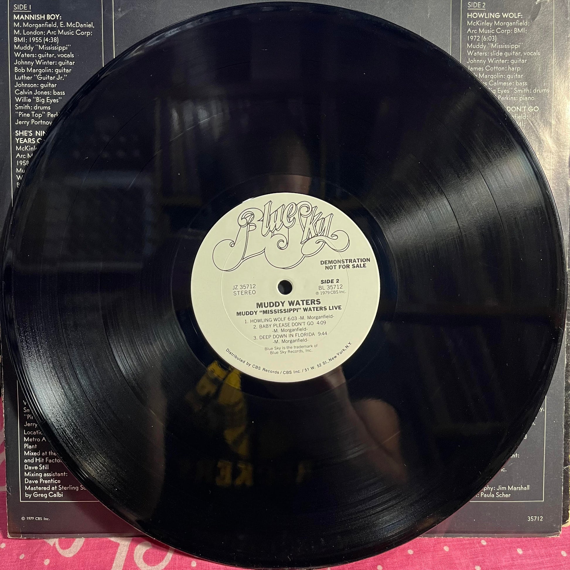 Muddy Waters - Muddy "Mississippi" Waters Live *SIGNED/PROMO* | - BLUES / USED *EXCELLENT+*