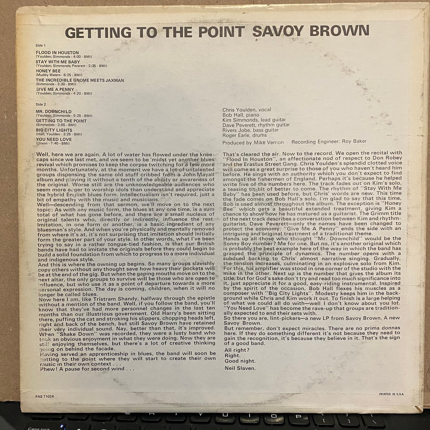 Getting To The Point *TERRE HAUTE* | Near Mint (NM) Excellent (EX)