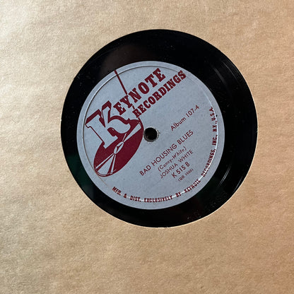 Josh White - Southern Exposure (An Album Of Jim Crow Blues)(10" 3x78RPM) | NEW - BLUES / USED *EXCELLENT*