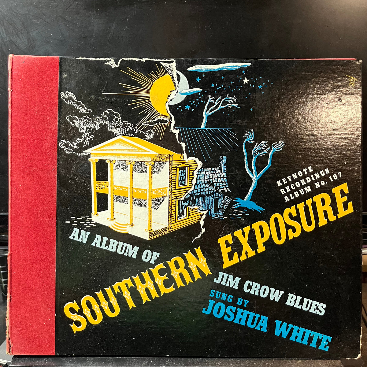 Josh White - Southern Exposure (An Album Of Jim Crow Blues)(10" 3x78RPM) | NEW - BLUES / USED *EXCELLENT*