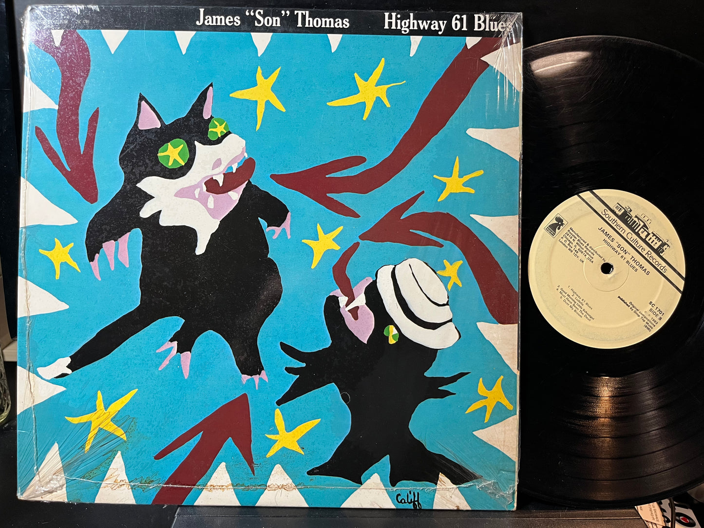 James "Son" Thomas - Highway 61 Blues (VINYL) | Good Plus (G+) Near Mint (NM) - BLUES / USED *GOOD+*
