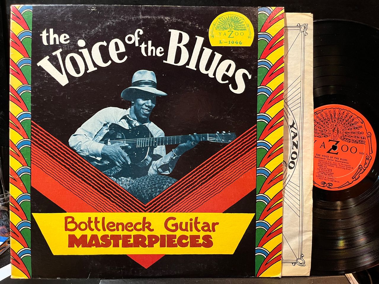 Various - The Voice Of The Blues: Bottleneck Guitar Masterpieces (VINYL) | Near Mint (NM or M-) Excellent (EX) - BLUES / USED *NEAR MINT-*