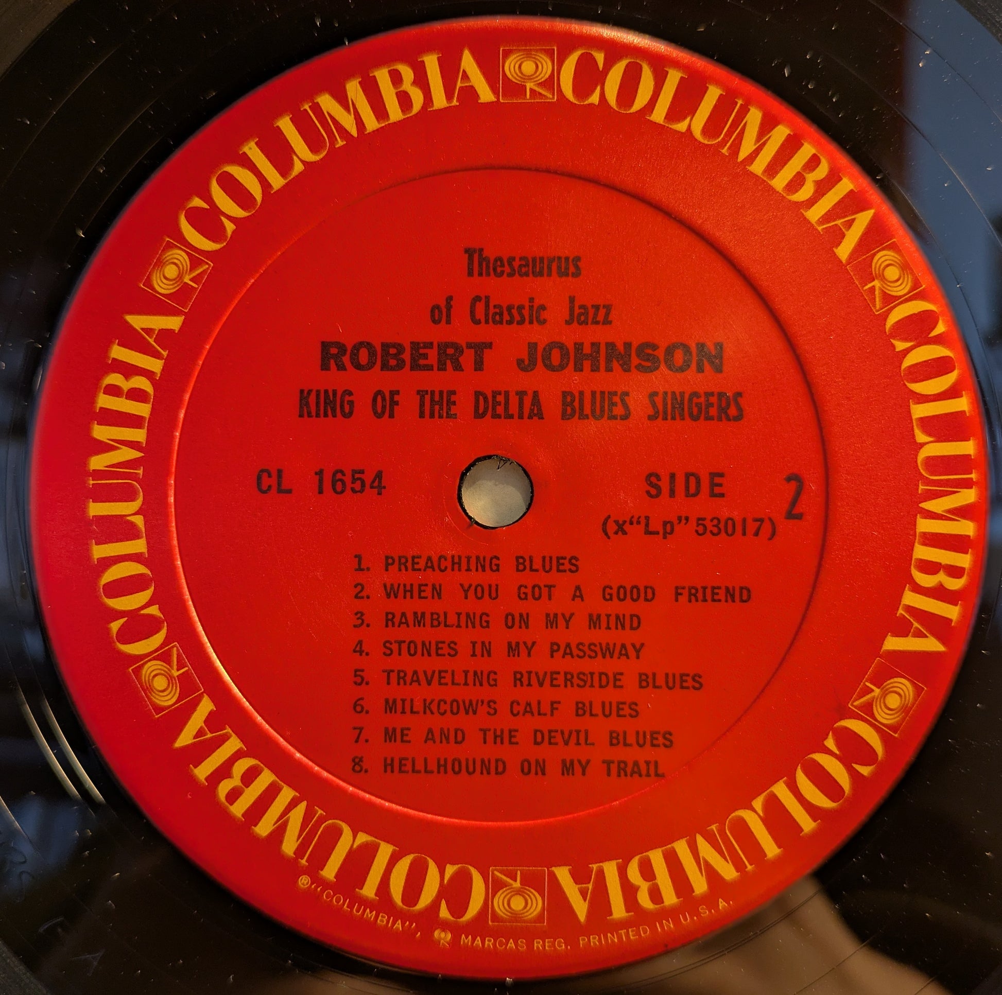 King Of The Delta Blues Singers (VINYL) | Near Mint (NM) Excellent (EX) - BLUES / USED *NEAR MINT-*