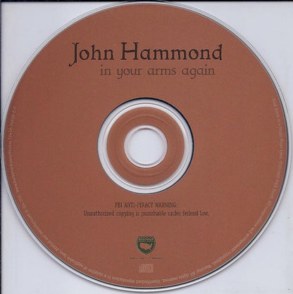 John Hammond - In Your Arms Again (CD) | USED - BLUES / USED *NEAR MINT*