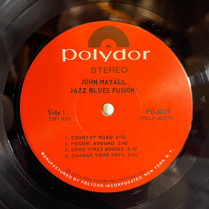 Jazz Blues Fusion (VINYL) | Near Mint (NM) Near Mint (NM) - BLUES / USED *NEAR MINT*