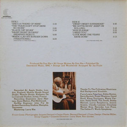 Don Nix - Hobos, Heroes And Street Corner Clowns *MONARCH* | Near Mint (NM) Excellent (EX) - BLUES / USED *NEAR MINT*