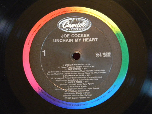 Joe Cocker - Unchain My Heart | Near Mint (NM) Near Mint (NM) - BLUES / USED *NEAR MINT*