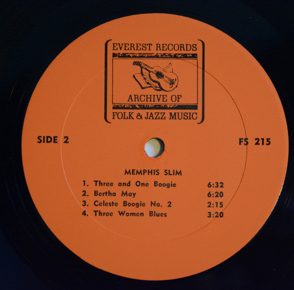 Memphis Slim Memphis Slim LP Near Mint (NM or M-) Excellent (EX)