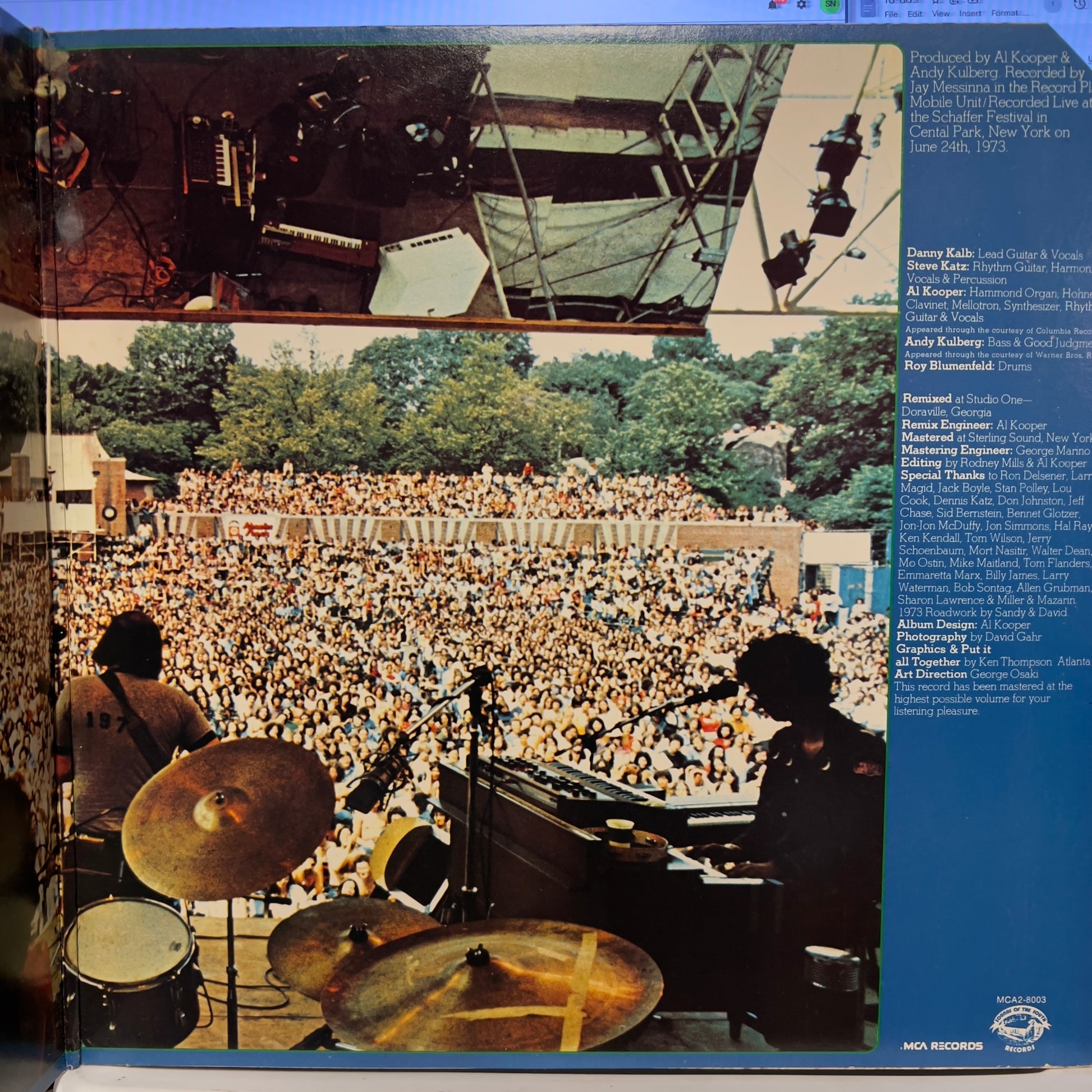 The Blues Project - Reunion In Central Park | Near Mint (NM) Near Mint (NM) - BLUES / USED *NEAR MINT*