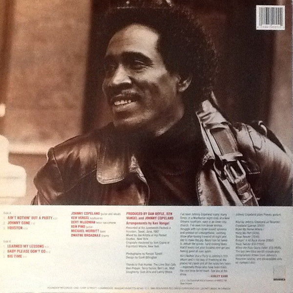 Johnny Copeland - Ain't Nothin' But A Party | Near Mint (NM) Near Mint (NM) - BLUES / USED *NEAR MINT*