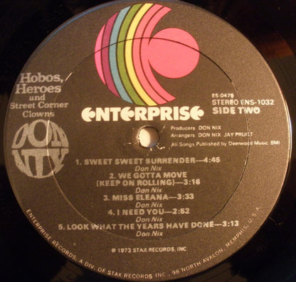Don Nix - Hobos, Heroes And Street Corner Clowns *MONARCH* | Near Mint (NM) Excellent (EX) - BLUES / USED *NEAR MINT*