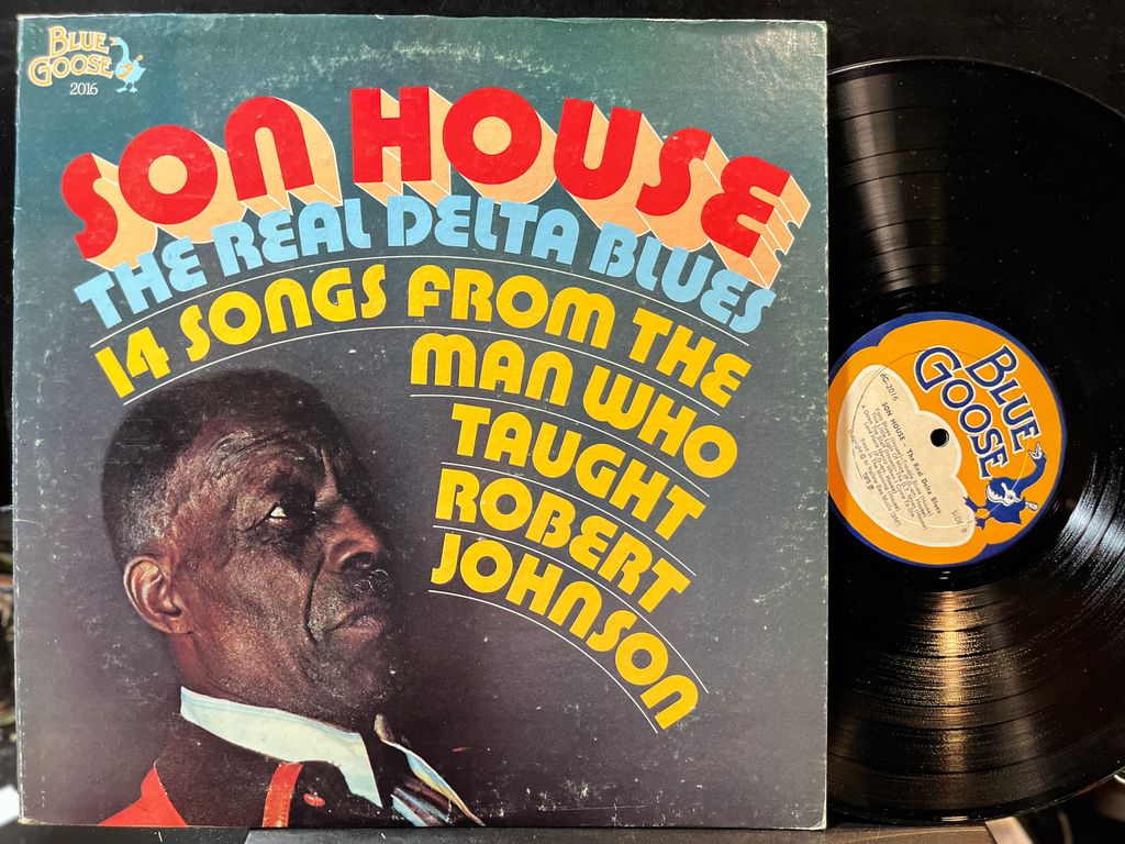 Son House - The Real Delta Blues (14 Songs From The Man Who Taught Robert Johnson) (VINYL) | Near Mint (NM) Very Good Plus Plus (VG++) - BLUES / USED *NEAR MINT*