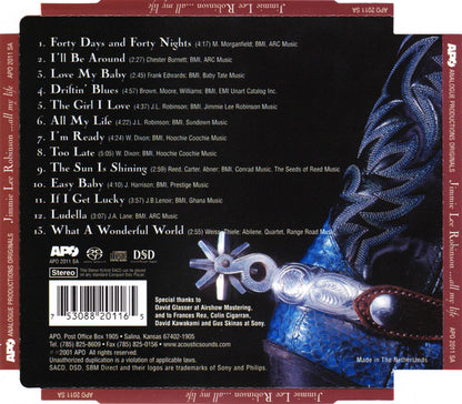 Jimmie Lee Robinson - ...All My Life (SACD) | USED - BLUES / USED *NEAR MINT*