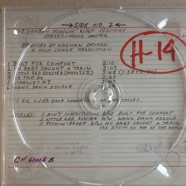 Howlin' Wolf - The London Howlin' Wolf Sessions (2xCD) | USED - BLUES / USED *NEAR MINT*