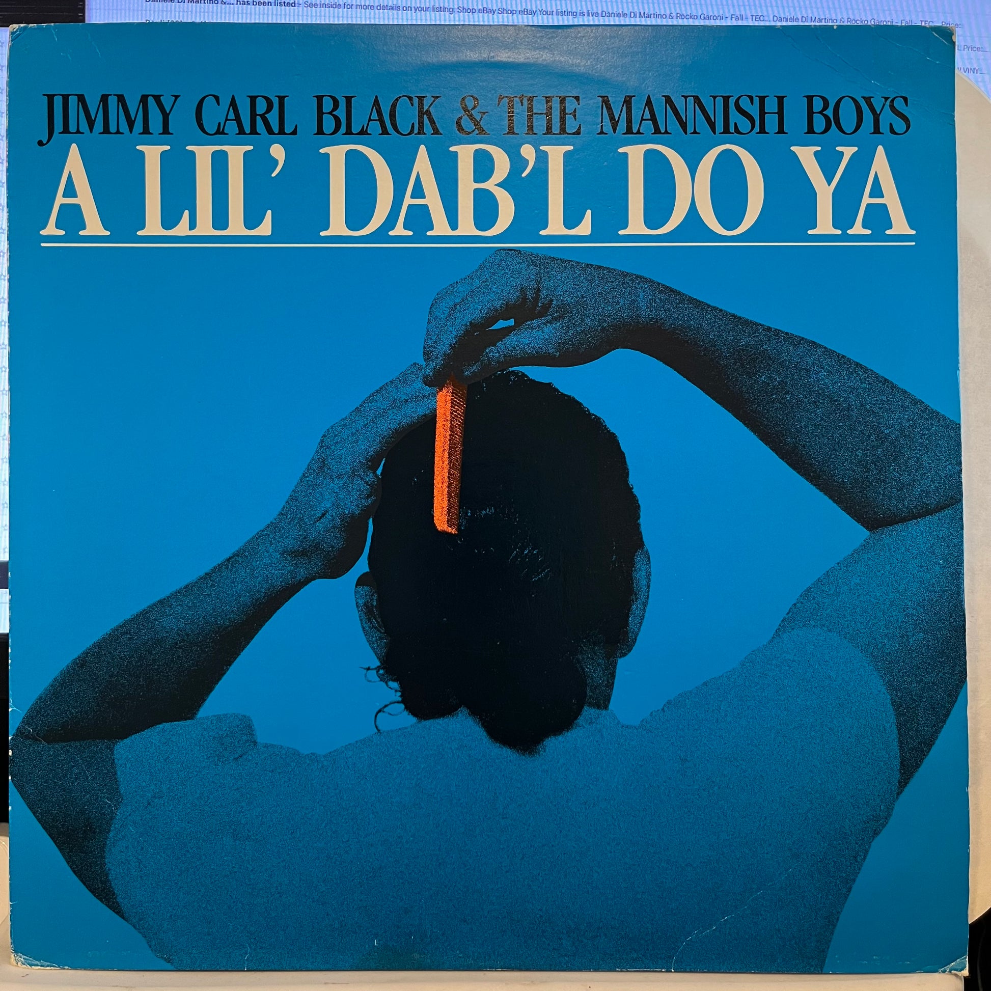 Jimmy Carl Black - A Lil' Dab'l Do Ya | Near Mint (NM) Excellent (EX) - BLUES / USED *NEAR MINT*