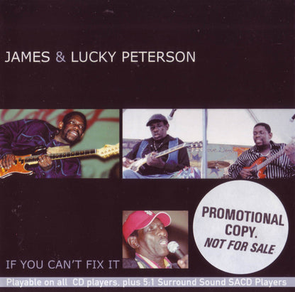 James & Lucky Peterson - If You Can't Fix It (SACD) | USED - BLUES / USED *NEAR MINT*