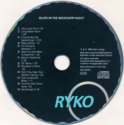 Blues In The Mississippi Night (CD) | Near Mint (NM) Near Mint (NM) - BLUES / USED *NEAR MINT*
