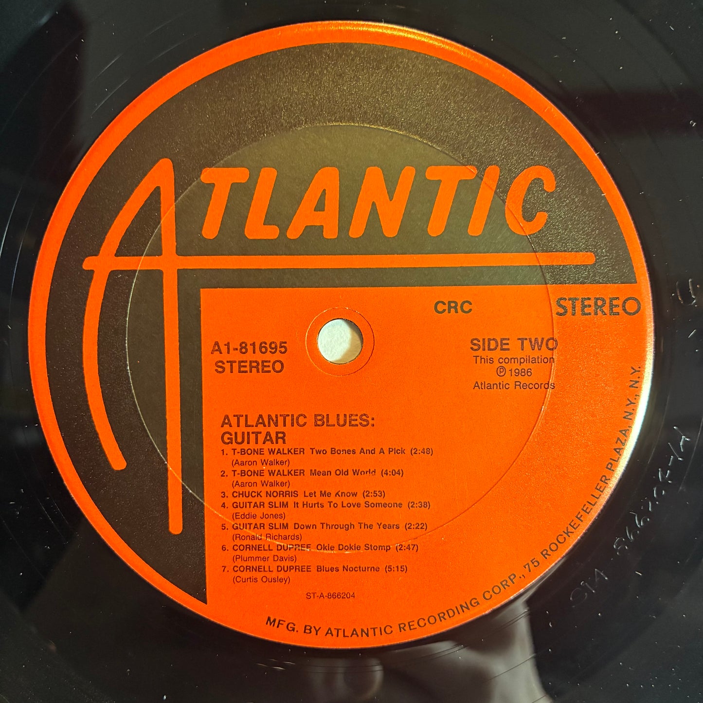 Atlantic Blues: Guitar (2x VINYL) | Near Mint (NM or M-) Excellent (EX) - BLUES / USED *NEAR MINT*
