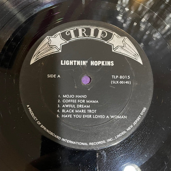 Lightnin' Hopkins - Lightnin' Hopkins (VINYL LP) | Near Mint (NM or M-) Excellent (EX) - BLUES / USED *NEAR MINT*