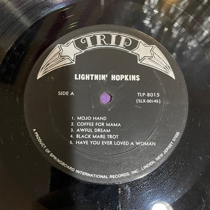 Lightnin' Hopkins - Lightnin' Hopkins (VINYL LP) | Near Mint (NM or M-) Excellent (EX) - BLUES / USED *NEAR MINT*
