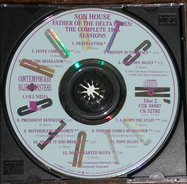 Son House - Father Of The Delta Blues: The Complete 1965 Sessions (2xCD) | USED - BLUES / USED *NEAR MINT*