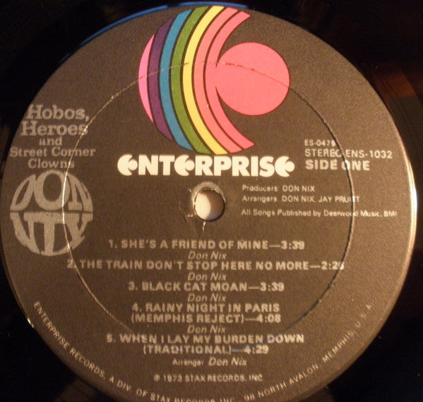 Don Nix - Hobos, Heroes And Street Corner Clowns *MONARCH* | Near Mint (NM) Excellent (EX) - BLUES / USED *NEAR MINT*
